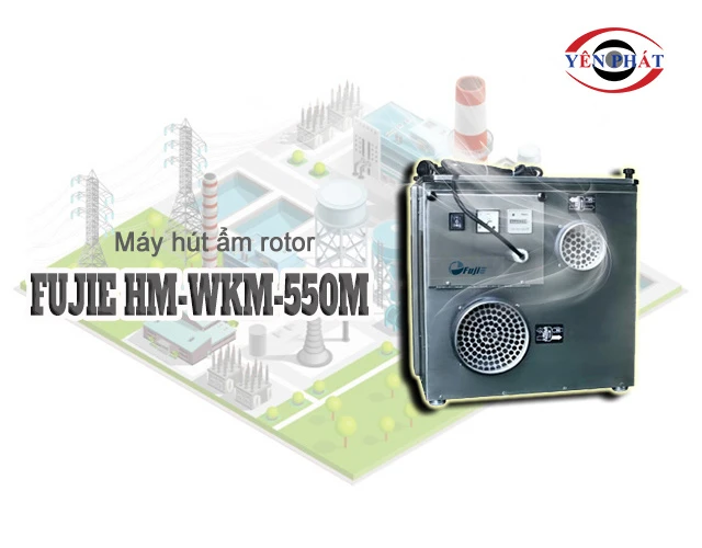 máy hút ẩm rotor FujiE HM-WKM-550M