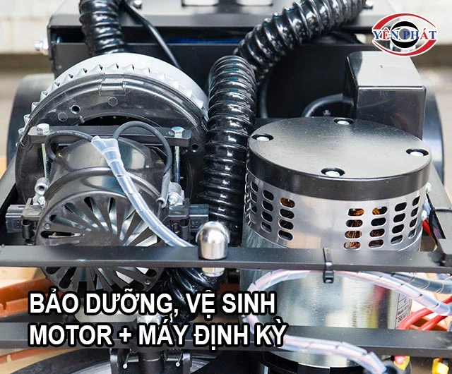 chú ý khi dùng motor chà máy chà sàn liên hợp
