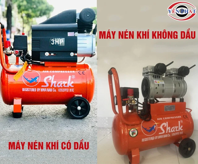 Phân loại máy nén khí Shark