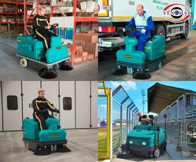 Ứng dụng đa dạng của xe quét rác Eureka