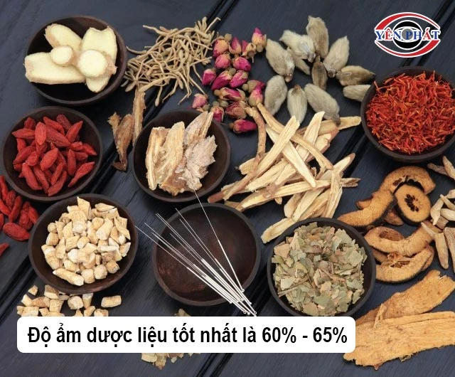 Độ ẩm dược liệu