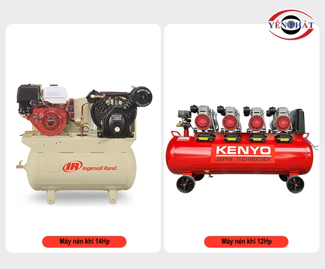 mẫu máy nén khí cao áp từ 11 đến 14Hp