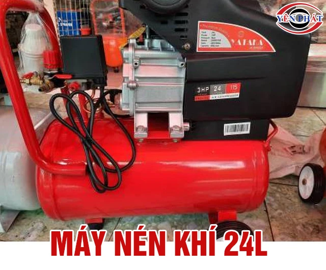 Top 11+ Máy nén khí 24L: Chạy êm, Đáng mua, Giá rẻ nhất