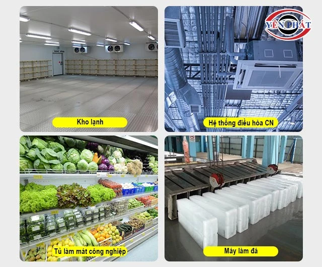 Ứng dụng của máy nén điều hòa