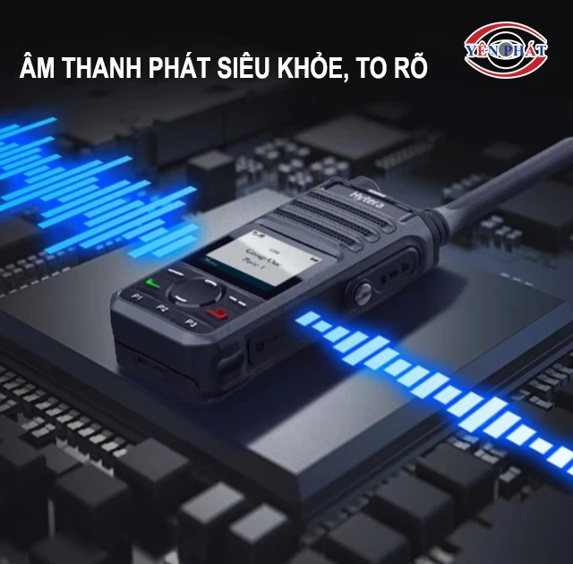 âm thanh bộ đàm to rõ