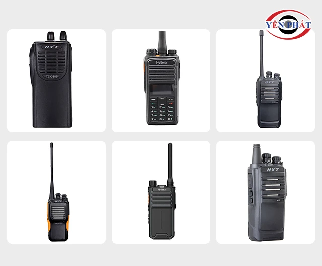 các mẫu máy bộ đàm Hytera