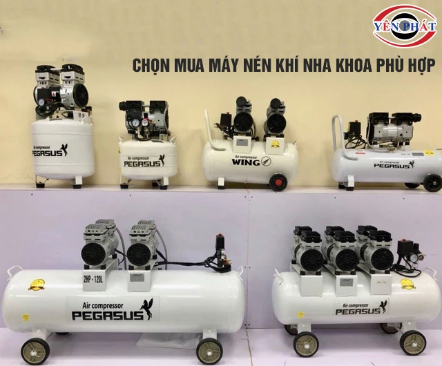 Chọn mua máy nén khí nha khoa