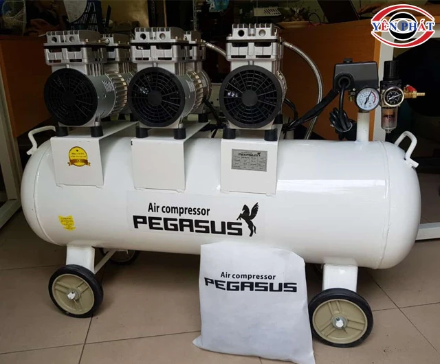 Máy nén khí nha khoa Pegasus TM-OF750x3-120L