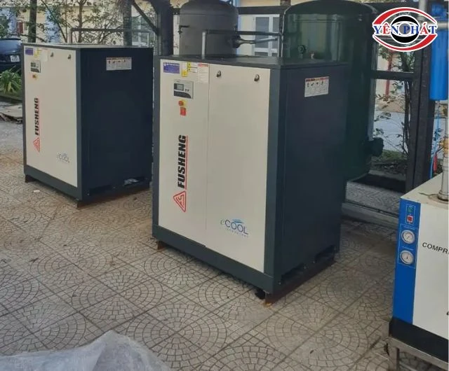 áy nén khí trục vít không dầu Fusheng chất lượng