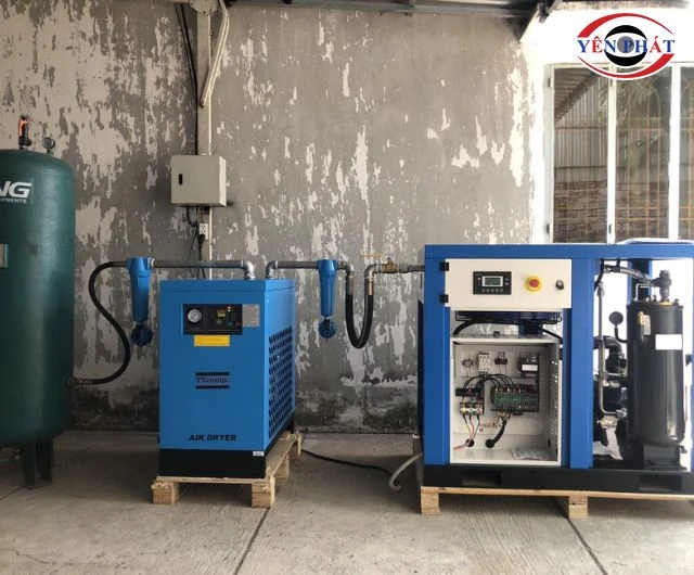 Máy nén khí trục vít không dầu hiệu suất ổn định