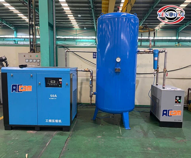 máy nén khí trục vít có hiệu suất cao