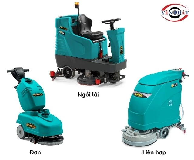 Máy Chà Sàn Eureka được chia làm 3 loại chính