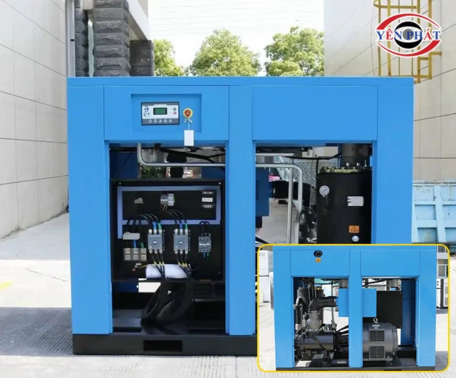 thiết kế của máy khí nén trục vít 
