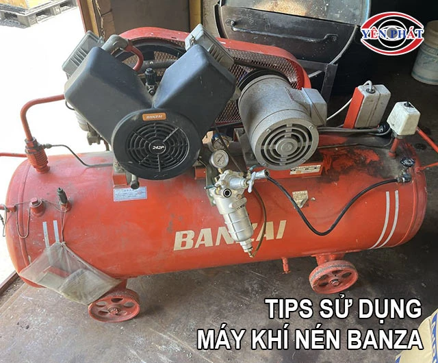 tips sử dụng máy nén khí Banzai
