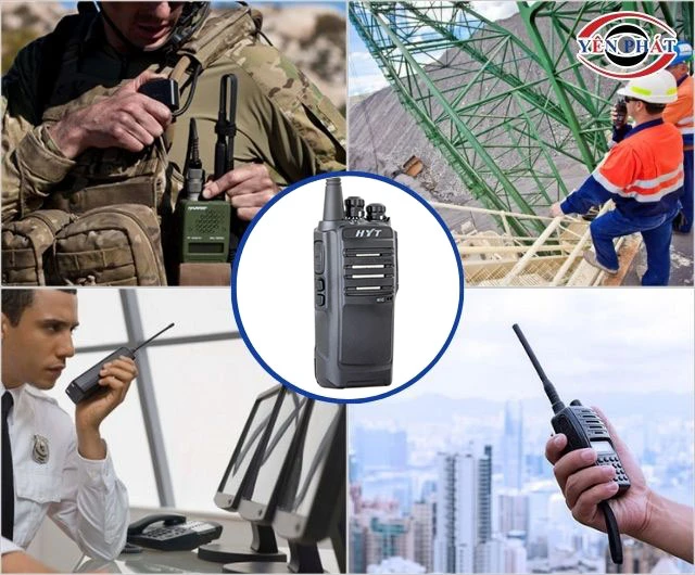 Ứng dụng của bộ đàm HYT