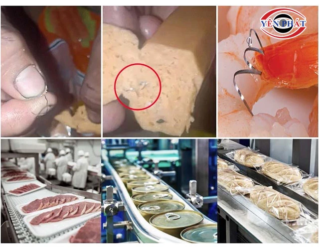 Ứng dụng máy rà kim loại Loma trong ngành thực phẩm