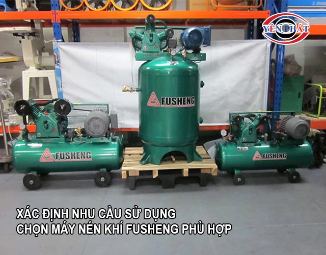 Xác định nhu cầu để chọn máy nén khí phù hợp