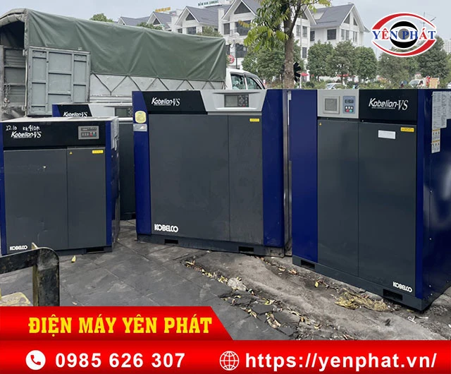 yên phát cung cấp máy nén khí Kobelco chính hãng