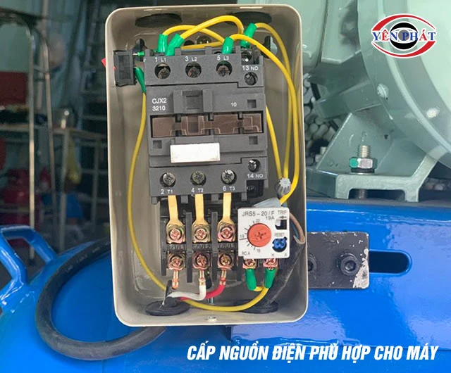 Lắp điện máy nén khí 300L