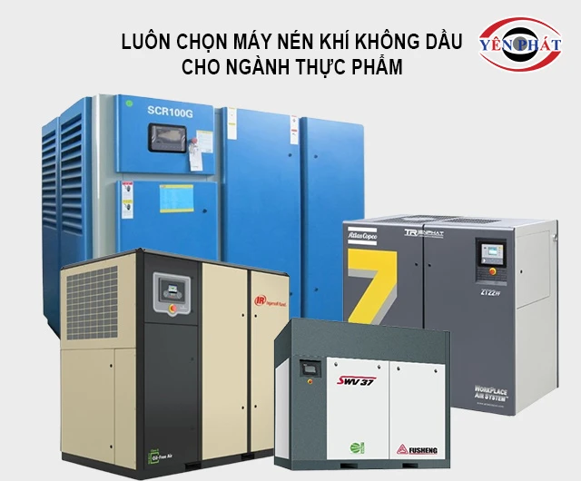Luôn chọn máy nén khí không dầu