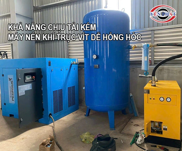 Khả năng chịu tải quá kém