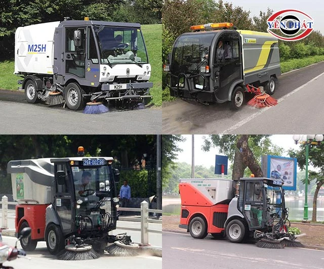 Nhu cầu làm sạch đường phố bằng xe quét đường