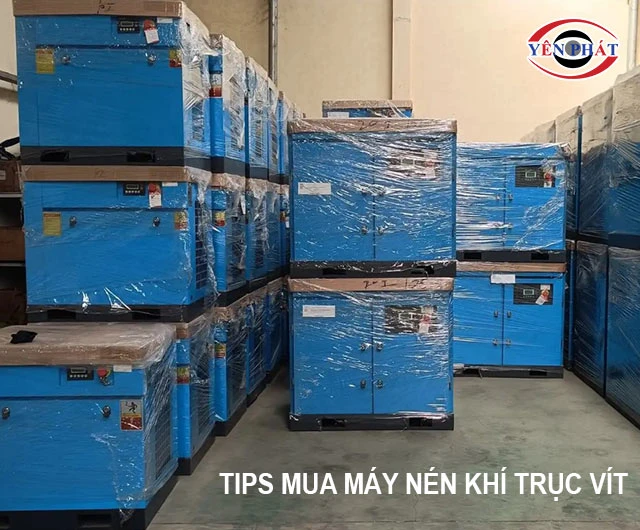 tips chọn mua máy nén khí trục vít