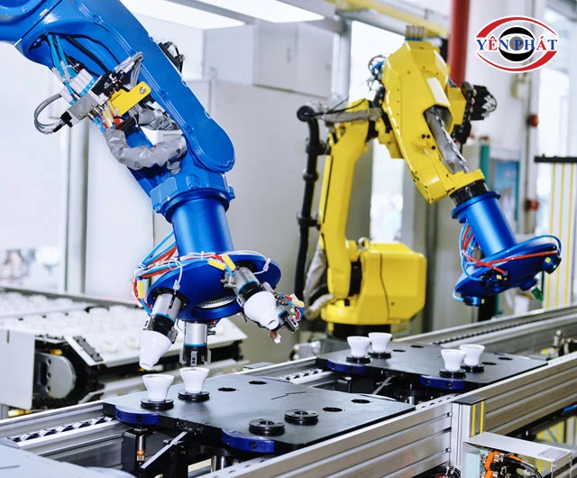 Ứng dụng khí nén thủy lực trong các robot