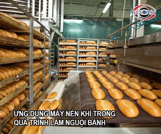 ứng dụng Làm nguội bánh