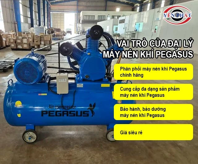 Vai trò của đại lý máy nén khí Pegasus