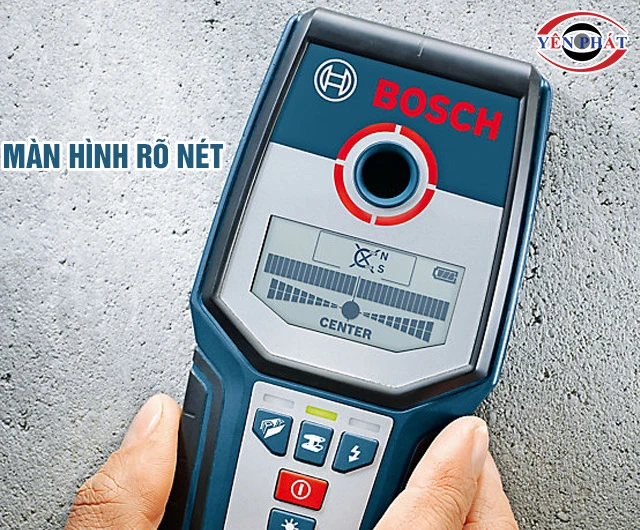 Màn hình máy dò kim loại Bosch
