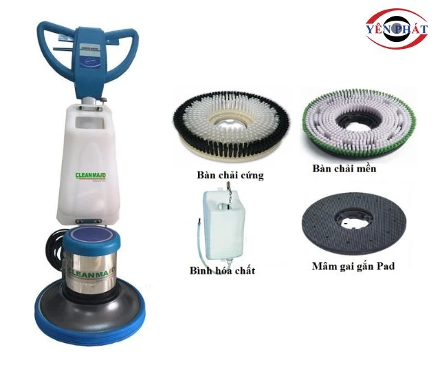 Máy chà sàn Cleanmaid T175 nhỏ gọn