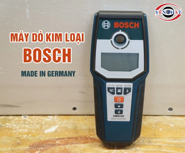 Máy dò kim loại Bosch của Đức