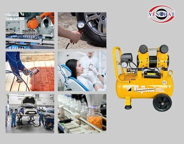 Ứng dụng của máy nén khí Fujiwa 