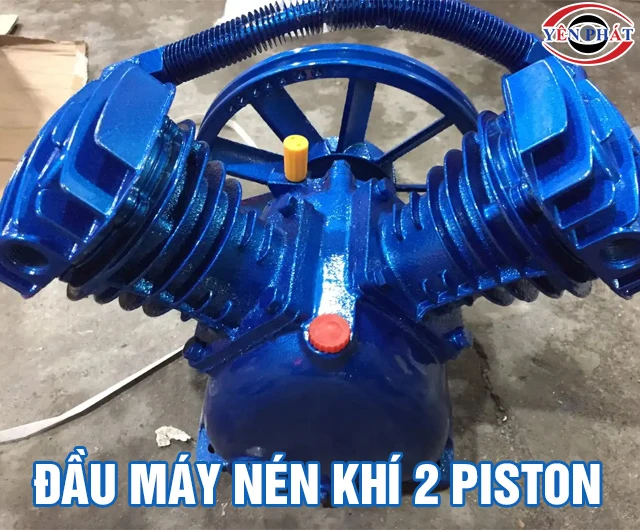 Đầu máy nén khí 2 piston: cấu tạo và chức năng
