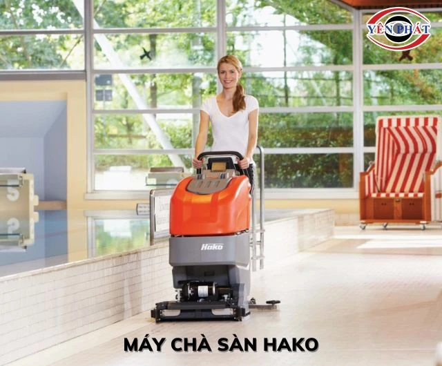Máy chà sàn Hako - Thiết kế hiện đại, Dễ vận hành, Giá rẻ