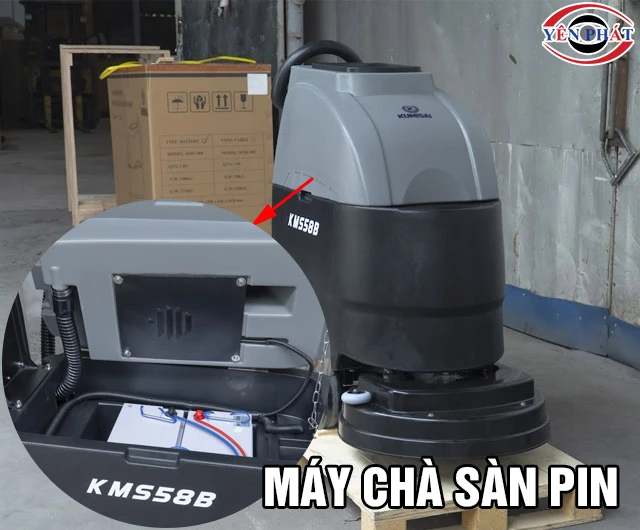 Máy chà sàn pin là gì