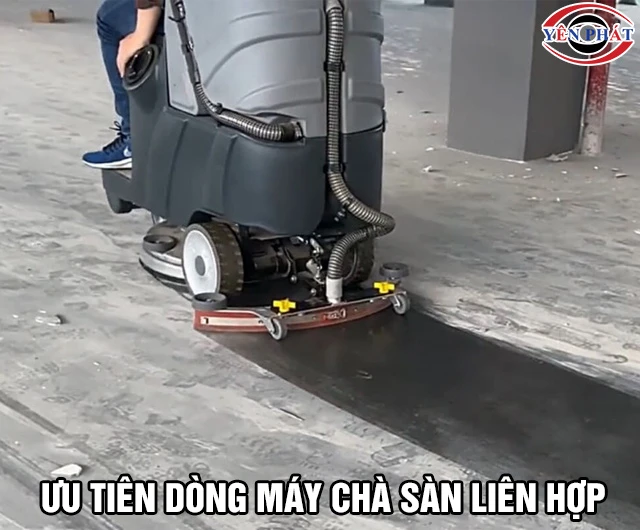 Mua máy chà sàn pin liên hợp