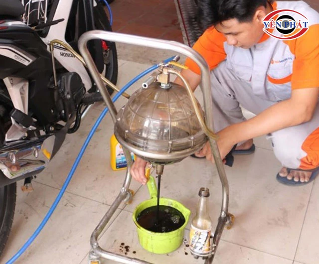 Ưu điểm của máy hút nhớt xe máy