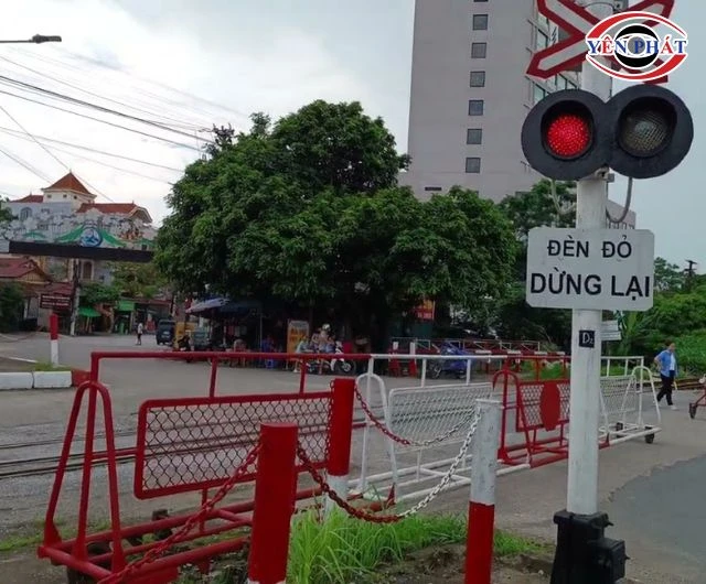 Barie chắn tàu đảm bảo an toàn