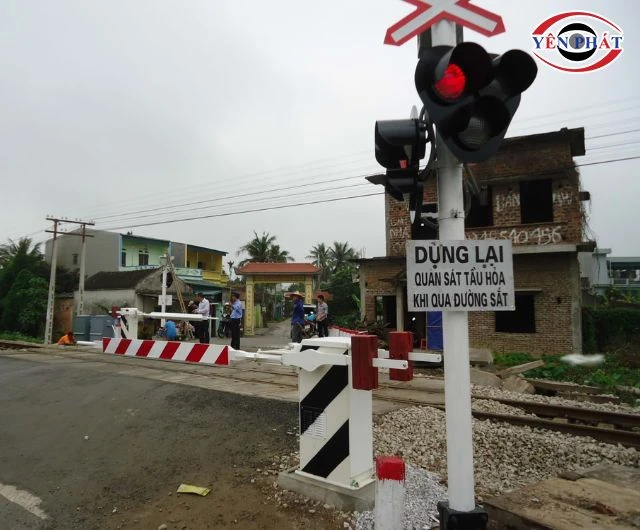 Cách barie chắn tàu hoạt động