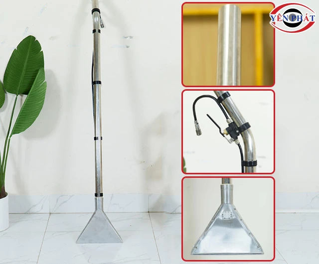 Cấu tạo cần hút dành cho giặt thảm