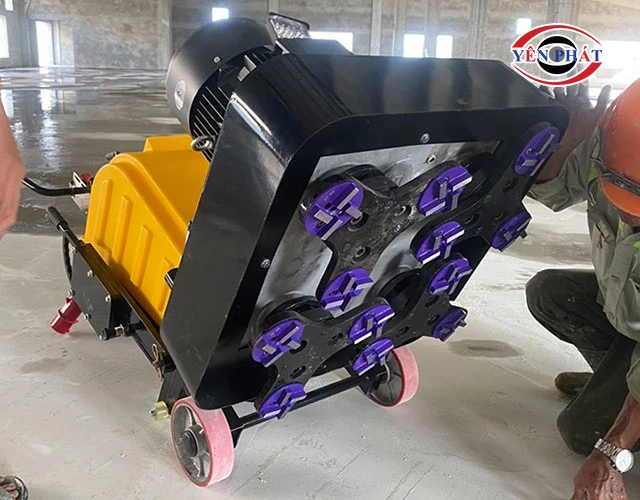  Kiểm tra máy mài sàn