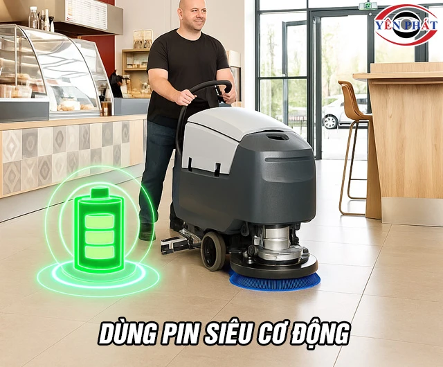Máy chà sàn Nilfisk cơ động