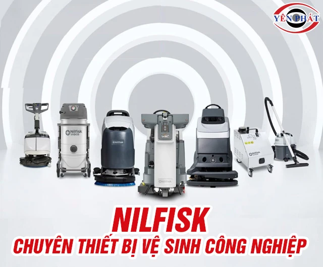 Máy chà sàn Nilfisk của nước nào