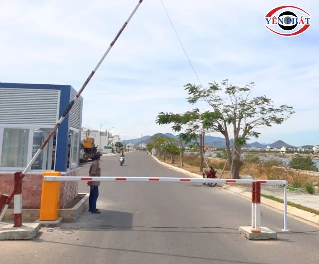 Barie công trường quản lý ra vào thuận tiện
