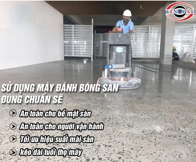 Lợi ích khi biết cách sử dụng máy đánh bóng sàn