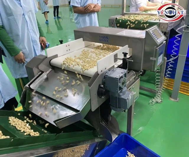 Ứng dụng của máy dò kim loại hạt điều