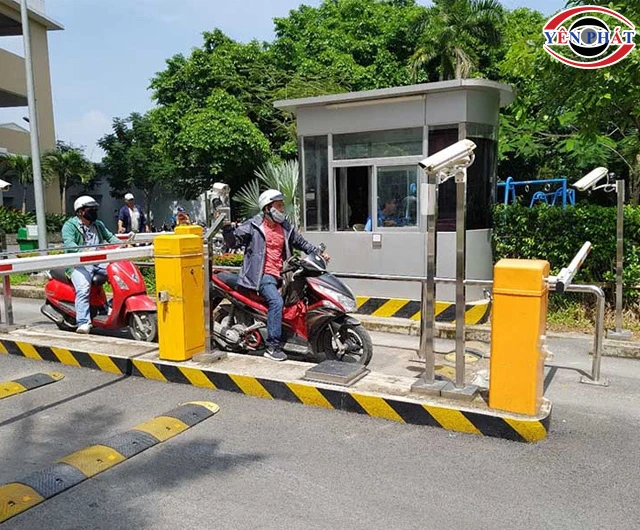 Barie bảo vệ kiểm soát ra vào