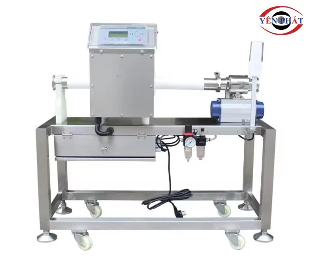 Cấu tạo của máy dò kim loại dạng đường ống